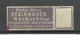 Deutschland Germany Photo - Haus Steinhauer Rosbach Reklamemarke Siegelmarke Seal (*) - Sonstige & Ohne Zuordnung