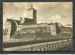 ESTONIA Estland 1945 NARVA Castle Photo Post Card, Unused Only 2000 Printed! - Estonia