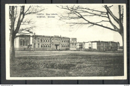 ESTONIA Estland O 1939Tartu-Vaksal Photo Post Card Tartu Dorpat Kliniken Clinicum - Estonia