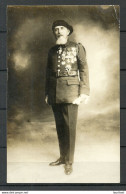 Photograph Man With A Beard In Military Uniform - Krieg, Militär