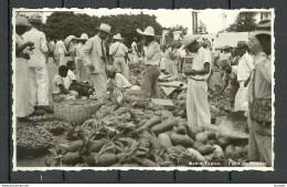 BRAZIL Old Photo Or Photo Post Card BAHIA Foira De Fructas, Unused - Unclassified