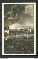 ITALY Photo Post Card Vesuvio Vulcano Napoli Unused - Other & Unclassified