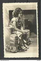 Photo Post Card Movie Star Shirley Temple Used In Finland 1937 - Acteurs