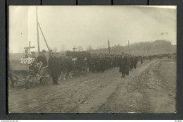 ESTLAND Estonia Ca 1920 Funeral Beerdigung Photo Post Card - Non Classés