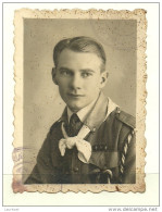 Estland Estonia Estonie Ca 1925  Pfadfinder Boy Scouts Scouting Original Photograph Scout In Uniform - Scoutismo