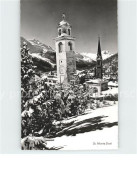 12365347 Moritz Dorf GR St Kirche St Moritz - Andere & Zonder Classificatie