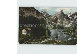 12365317 Seealpsee Panorama Saentis Altmann Rossmad Seealpsee - Andere & Zonder Classificatie