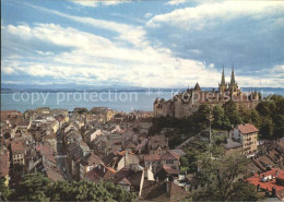 12364777 Neuchatel NE Panorama Mit See Und Alpen Neuchatel - Autres & Non Classés