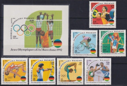 Madagascar 1992 - Olympic Games Barcelona 92 Yvert Mnh** - Zomer 1992: Barcelona