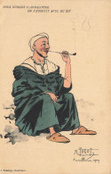 Judaica ? * CPA Illustrateur R. TUGOT* Israélite Juive Juifs Juif Judaisme Jew Jewish Jud Juden Juives Kif Tabac Pipe - Judaísmo