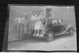 Négatif Film Snapshot -  Voiture Automobile Cars Citroen ? - Glass Slides