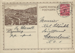 Luxembourg - Luxemburg - Carte - Postale   1937  Clervaux   Cachet  Luxembourg-Ville - Enteros Postales