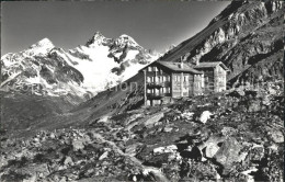 12346147 Zermatt VS Touristenhaus Fluhalp Dt Blanche Gabelhorn Zermatt VS - Sonstige & Ohne Zuordnung