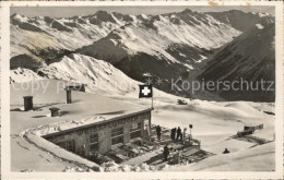 12340157 Weissfluhjoch Gegen Dischmatal Fluela Weisshorn Und Schwarzhorn Weissfl - Andere & Zonder Classificatie