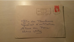 ENVELOPPE 1993 En Provenance De France - Cartas & Documentos