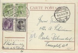 Luxembourg - Luxemburg - Carte - Postale   1934           Cachet   Luxembourg - Entiers Postaux