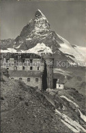 12336657 Gornergrat Zermatt Hotel Mit Matterhorn Gornergrat Zermatt - Andere & Zonder Classificatie