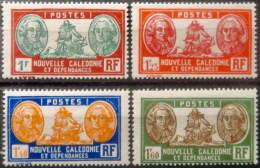 R2253/810 - COLONIES FRANÇAISES - NOUVELLE CALEDONIE - 1939/1940 - N°184 à 187 NEUFS* - Neufs