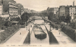 Paris 10ème & 11ème * Péniche Batellerie , Vue Sur La Canal St Martin * Péniches Barge Chaland - Distrito: 10