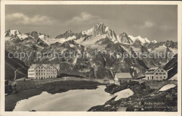 12335407 Furkapass Passhoehe Mit Finsteraarhorn Hotel Furka Furka - Sonstige & Ohne Zuordnung