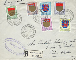 Luxembourg - Luxemburg - Lettre  Recommandé   FDC  1959 - FDC