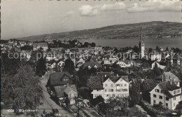 12323337 Waedenswil Ortsansicht Mit Kirche Zuerichsee Waedenswil - Sonstige & Ohne Zuordnung