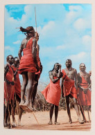 Kenya - Masai Dance Costume ,NUS ETHNIQUES Adultes ( Afrique Noire ) , Stamp Used Air Mail 1976 - Kenya