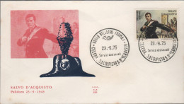 ITALIA - ITALIE - ITALY - 1975 - Celebrativo Di Salvo D'Acquisto - FDC ALA - FDC