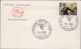 ITALIA - ITALIE - ITALY - 1975 - Celebrativo Di Salvo D'Acquisto - FDC Cavallino - FDC