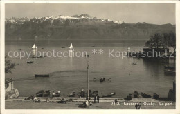 12318257 Ouchy Le Port Lac Leman Et Les Alpes De Savoie Ouchy - Andere & Zonder Classificatie