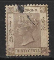 HONG KONG....QUEEN VICTORIA...(1837-01..)......SG61....USED....... - Usados