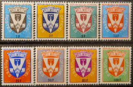 R2253/819 - SENEGAL - 1961 - TIMBRES De SERVICE - SERIE COMPLETE - N°1 à 8 NEUFS* - Sénégal (1960-...)