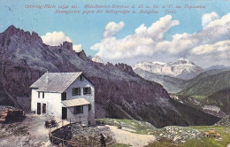 AK Ostertag-Hütte Welschnoven-Karersee - Valojontal - Rosengarten - Sellagruppe - Ca. 1910  (69423) - Otros & Sin Clasificación