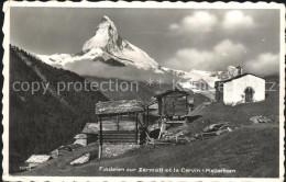 12278507 Findeln VS Mit Matterhorn Zermatt Findeln VS - Other & Unclassified