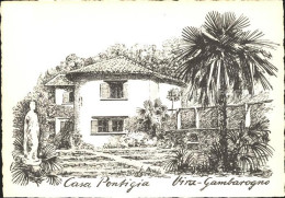 12251387 Vira Gambarogno Casa Pontigia Kuenstlerkarte Vira Gambarogno - Andere & Zonder Classificatie