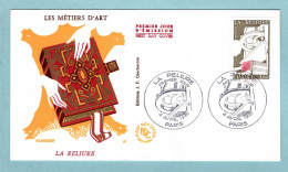 FDC France 1981 - Métiers D'art - La Reliure - YT 2131 - Paris - 1980-1989