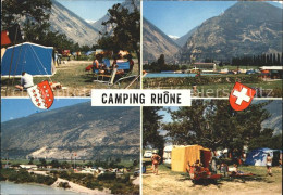 12230957 Gampel Camping Rhone  Gampel - Sonstige & Ohne Zuordnung