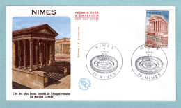 FDC France 1981 - Nîmes - La Maison Carrée - YT 2133 - 30 Nîmes - 1980-1989