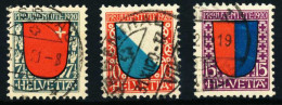SCHWEIZ PRO JUVENTUTE Nr 153-155 Gestempelt X4C648A - Used Stamps