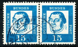 BRD DS BED. DEUT. Nr 351y Gestempelt WAAGR PAAR X580C12 - Used Stamps