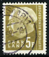 SAAR OPD 1957 Nr 411 Gestempelt X5FA312 - Oblitérés