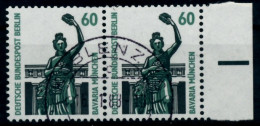 BERLIN DS SEHENSW Nr 795 Zentrisch Gestempelt WAAGR PAAR X73A19E - Used Stamps