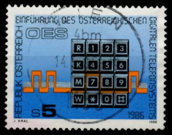 ÖSTERREICH 1986 Nr 1838 Zentrisch Gestempelt X7EAC5E - Usati