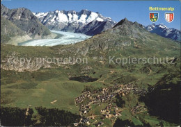 12219427 Bettmeralp VS Gr Aletschgletscher Wannenhorn Bettmerhorn Wasenhorn Bett - Andere & Zonder Classificatie