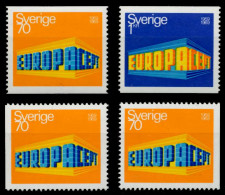 SCHWEDEN 1969 Nr 634A-635A Und Dl U. Dr Postfrisch X933BCA - Unused Stamps