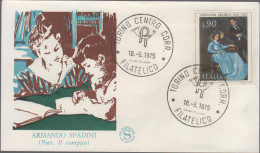 ITALIA - ITALIE - ITALY - 1975 - Arte - 2ª Emissione: Armando Spadini - FDC Filagrano - FDC