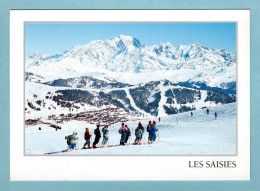 CP 73 - Les Saisies - La Station Dominée Par Le Mont Blanc - Sonstige & Ohne Zuordnung