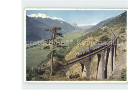 12178477 Loetschbergbahn Blauer Pfeil Suedrampe Wallis Loetschbergbahn - Andere & Zonder Classificatie