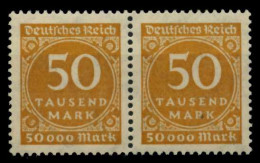 D-REICH INFLA Nr 275a Postfrisch WAAGR PAAR X6D62EA - Unused Stamps