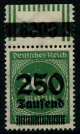 DEUTSCHES REICH 1923 INFLA Nr 293 OPD B C W OR X72B89A - Neufs